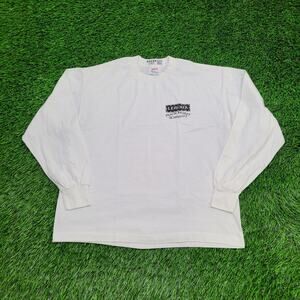 Vintage 90s Leroux Peach Shirt Women Large 21x24 Liqueur USA